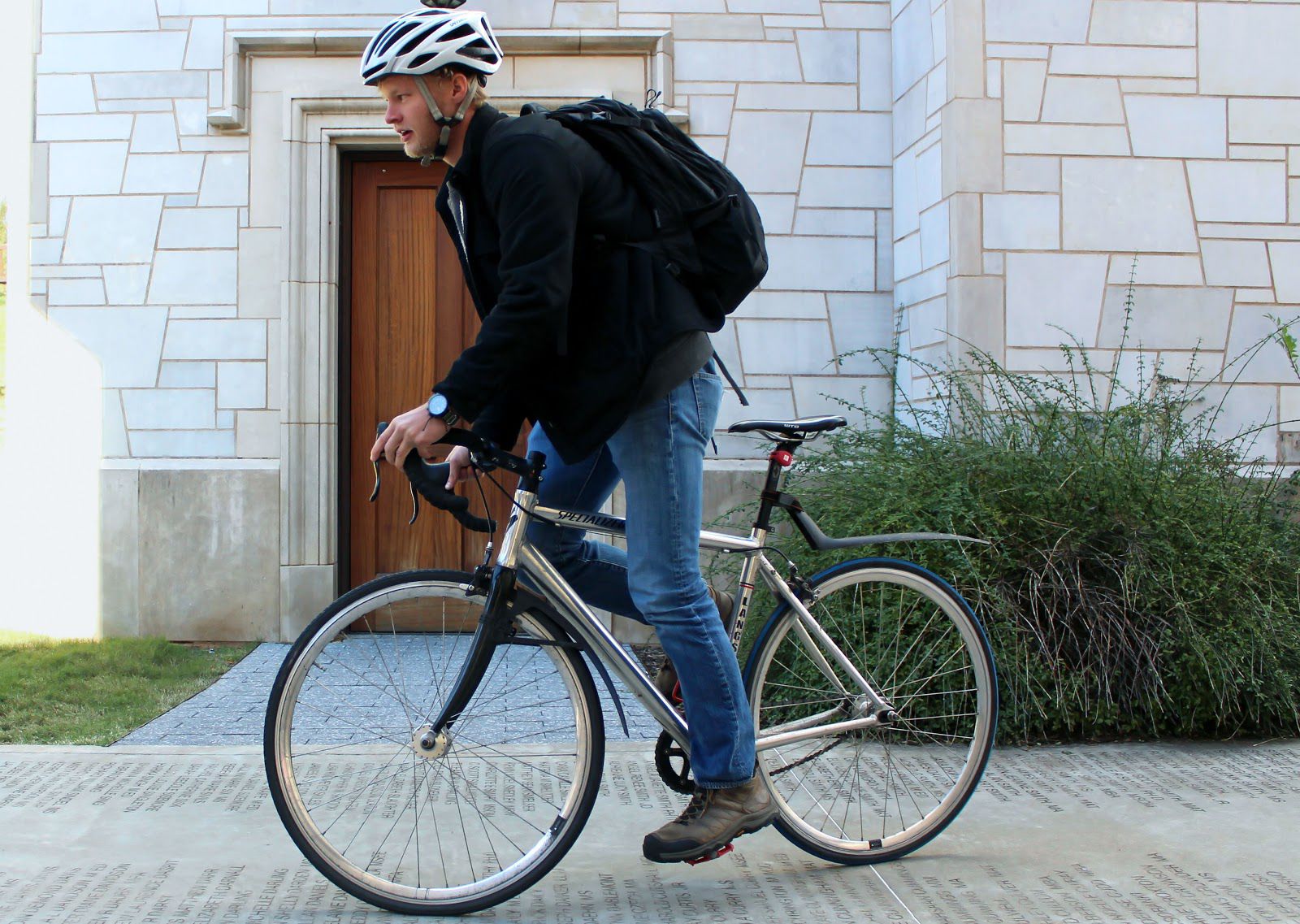 Students in Favor of Maple Street Bike Lane Project